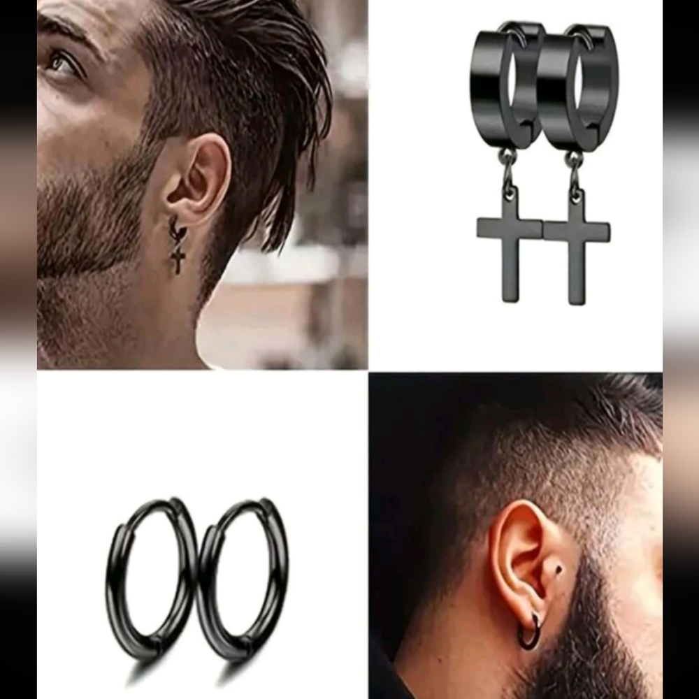 2 pairs of earrings